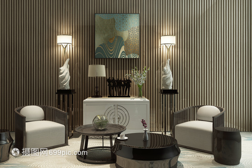 新中式休閑空間 室內裝飾設計與服務全解析